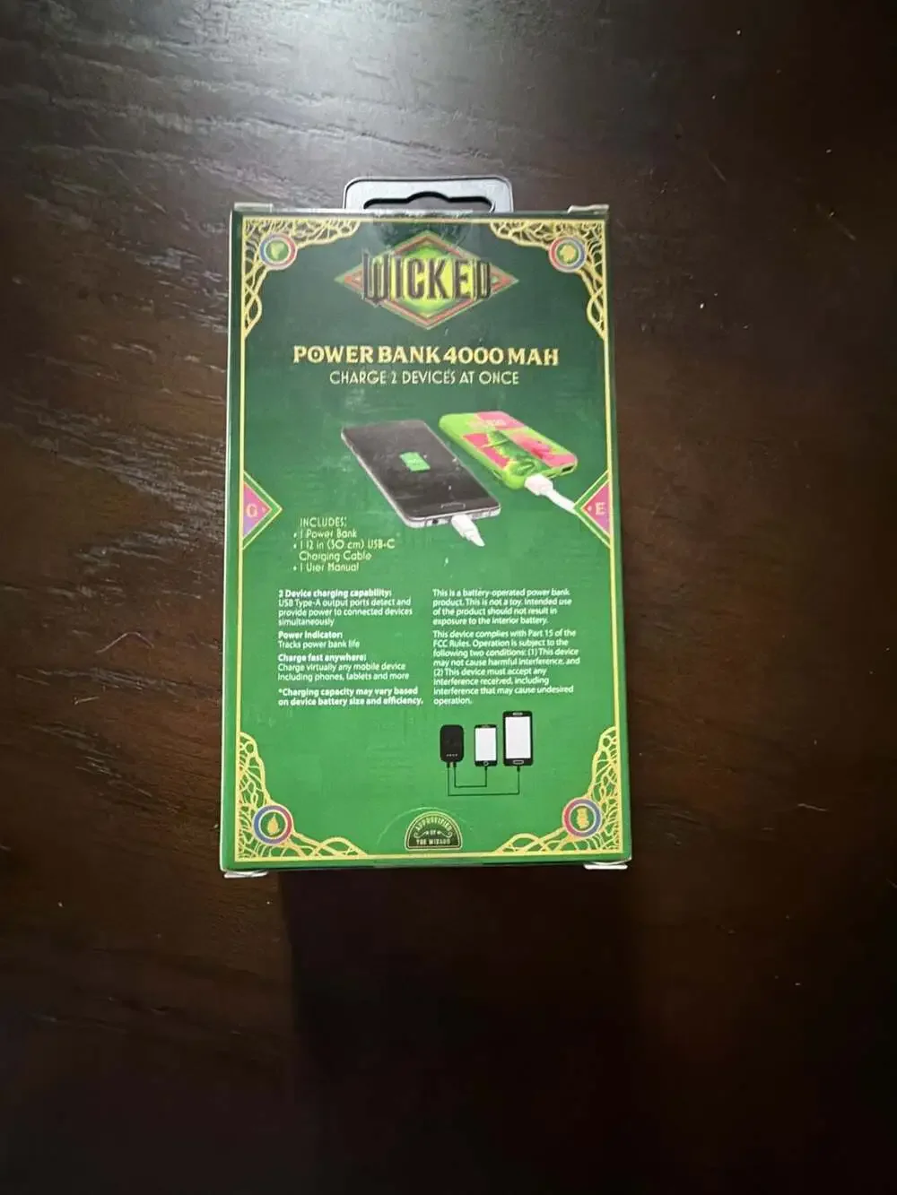 Wicked Glinda & Elphaba 4000mAh Power Bank